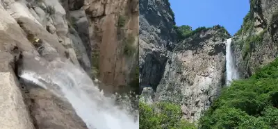 Çin'in en yüksek şelalesine bir borudan su mu veriliyor?