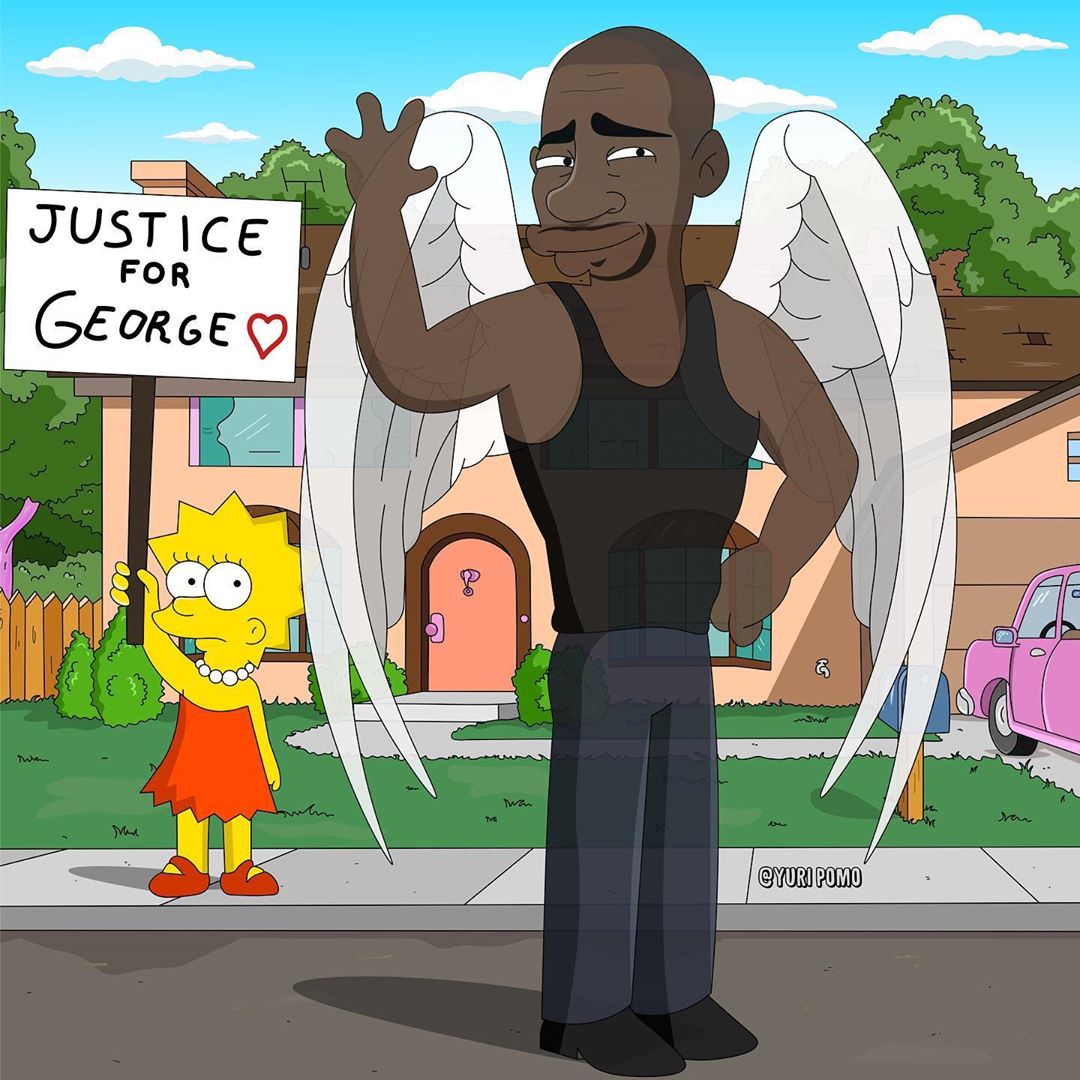 yuri pomo floyd aze justice for floyd