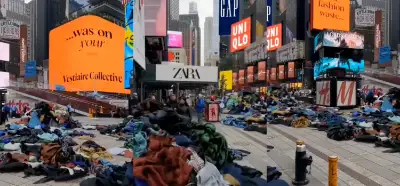 Görüntüler Zara’ya karşı düzenlenen bir protestoyu mu gösteriyor?