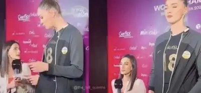 Zehra Güneş ve muhabir Şeyda Şenürek arasındaki boy farkını gösteren fotoğraf gerçek mi?