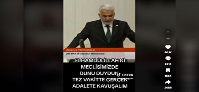 HÜDA PAR’lı Yapıcıoğlu’nun mecliste yemin yerine ayet okuduğu iddiası