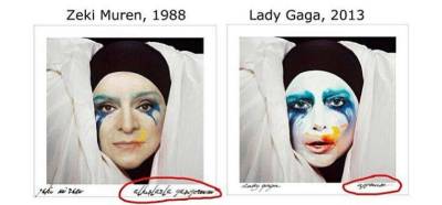 Lady Gaga’nın Zeki Müren’in fotoğrafını kopyaladığı iddiası