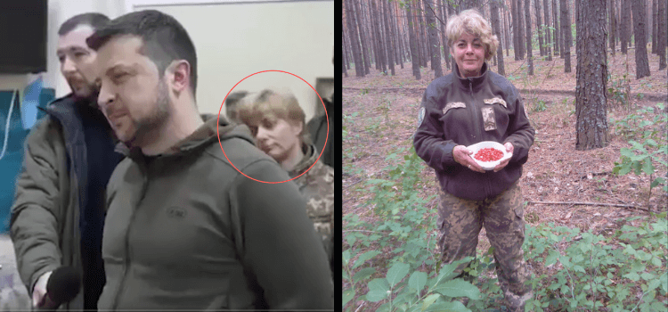 Zelenski’nin hastane ziyaretine eşlik eden kadının Şubat’ta ölen Derusova olduğu iddiası