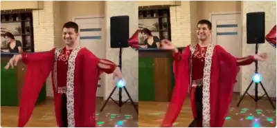 Videoda rəqs edən şəxs Ukrayna prezidenti Zelenskidir?